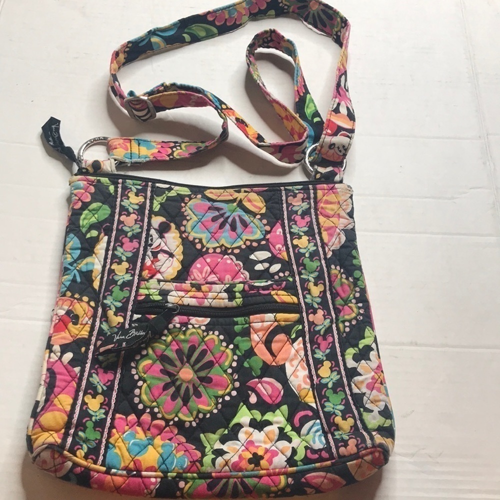 Vintage Vera Bradley MickeyMouse Paisley Crossbody. VB1747